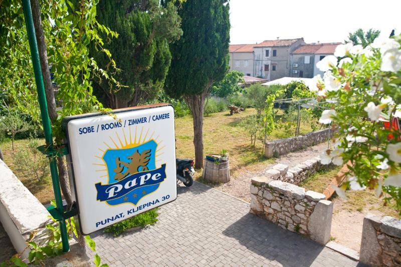 Pape Punat Apartmani I Sobe Dış mekan fotoğraf